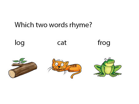 What two words rhyme?