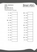 Grade 3 Maths Worksheet: Times tables
