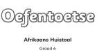 Slimkoppe Oefentoets Graad 6 Afrikaans huistaal met Antwoorde
